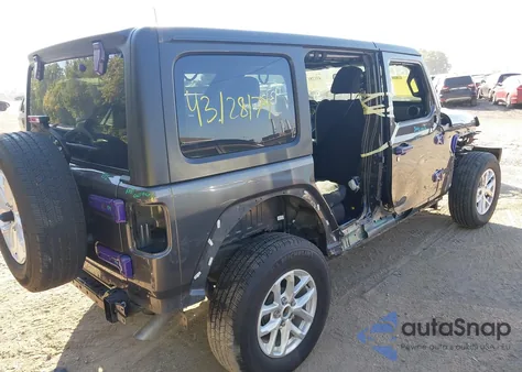 2023 Jeep Wrangler 4-Door Sport S 4X4 from USA, damaged, VIN 1C4HJXDN4PW678353